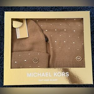 Michael Kors Hat and Scarf